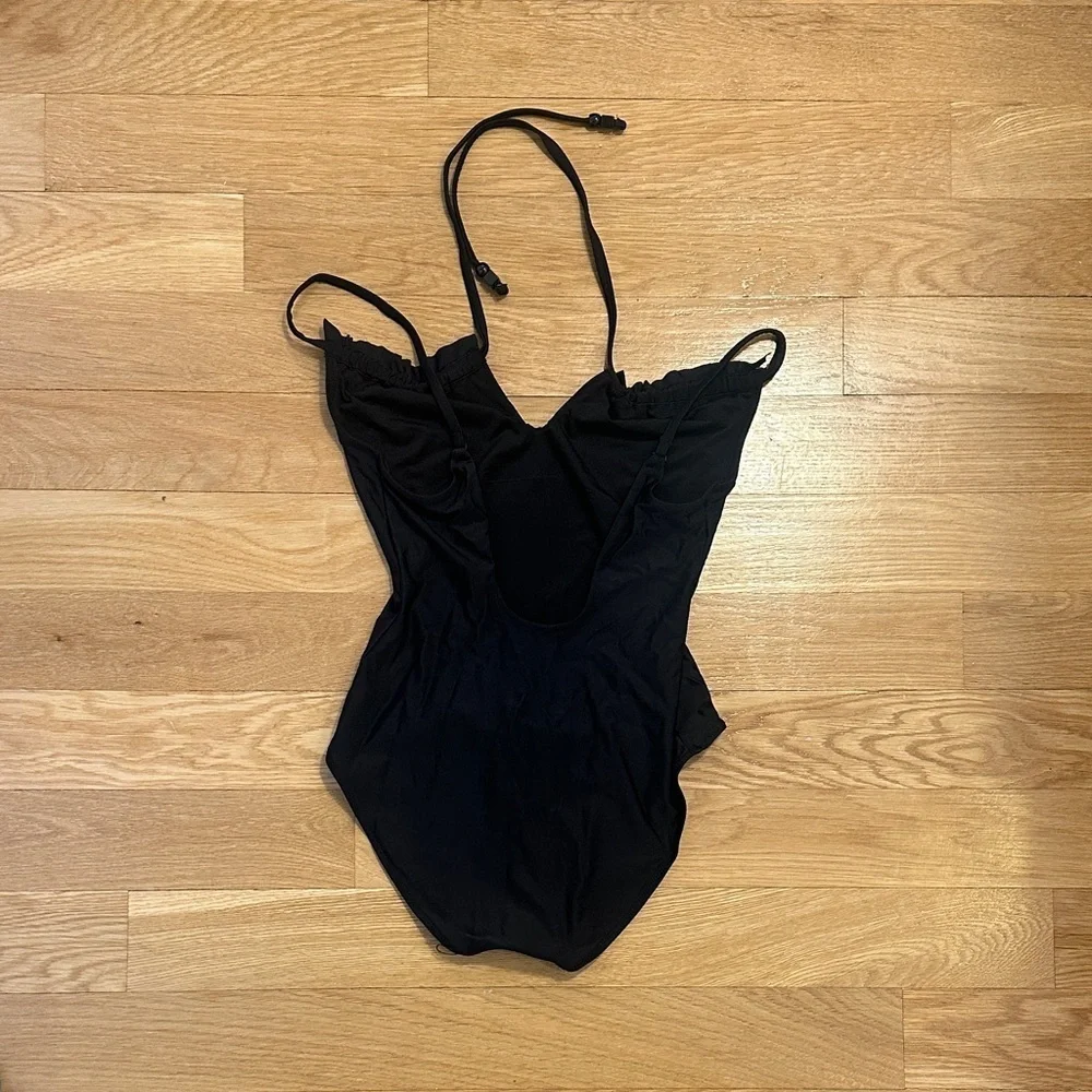 Aerie Black One Piece Swimsuit - Small - Picture 3 of 5